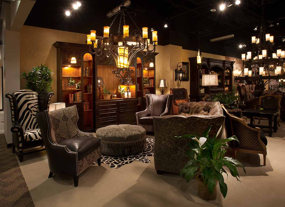 Furniture Showroom San Antonio Chandeliers And Texas Hill Country Leather Furniture